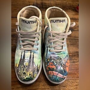 MUMKA Women's Barcelona Boots Faux Leather